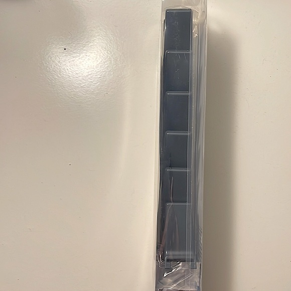 NIB like-it Dark Gray 6 Height Adjustable Hooks Over the Door Strap Organizer - Picture 4 of 5